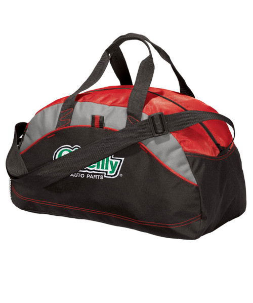 Black/Red Medium Duffel Bag