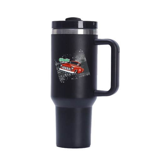 40 oz Double Wall Tumbler with straw