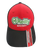 Red & Black Custom Visor Logo Cap