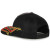 Structured Twill Embroidered Flame Cap