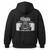 Black Hot Rod Zip-Up Hoodie