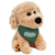 7” Stuffed Mop Top Dog with Bandanna