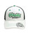 Kelly Green and White Cap with Hot Rod on Bill