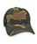 Camo Cap with Leather Patch