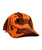 Orange Camouflage Low Profile Baseball Cap