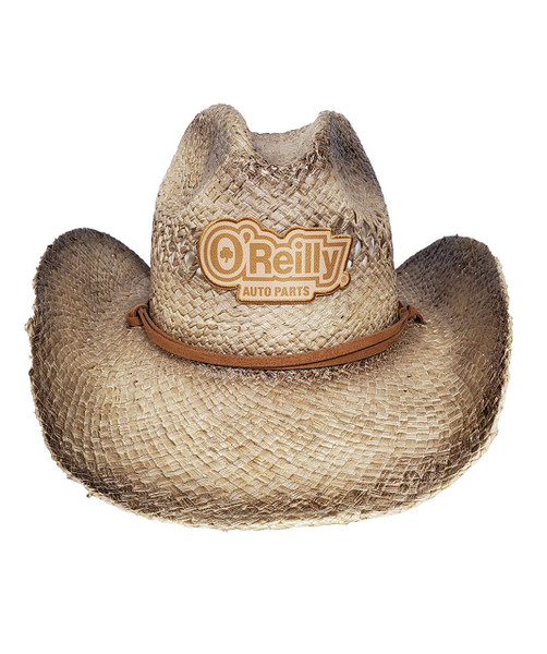 O'Reilly Raffia Straw Cowboy Hat