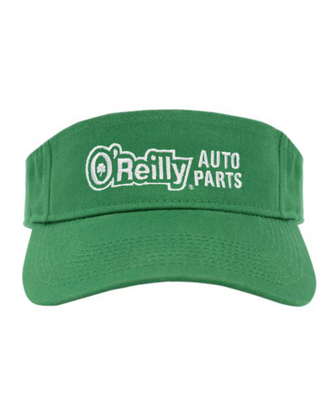 Twill Kelly Green Visor