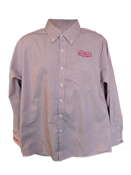 2025 Ladies Tall O’Reilly Leadership Long Sleeve Shirt – Burgundy