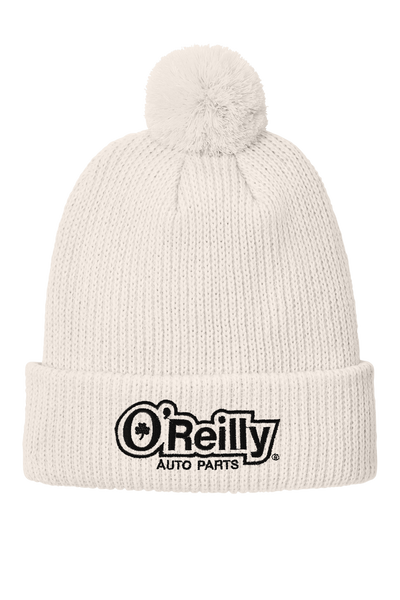 The North Face® Pom Beanie - Vintage White