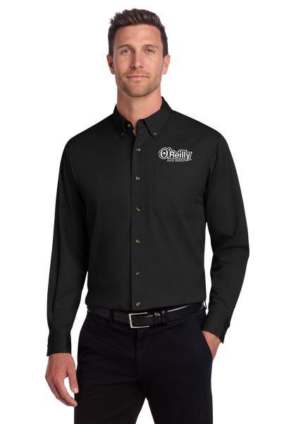 Tall Long Sleeve Twill Shirt