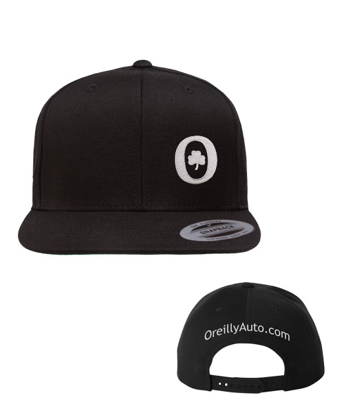 Classic Flat Bill Snapback Cap