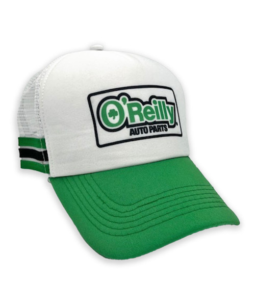 Retro Foam Front Trucker Cap - White