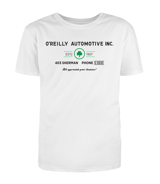 Retro Original Logo Essential White Tee Shirt