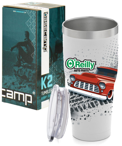 Basecamp 30 oz. Tumbler with Truck Logo