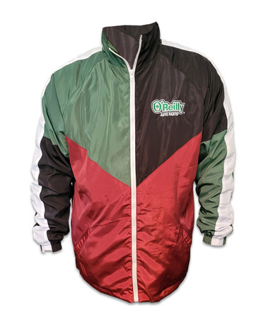 Multicolor Windbreaker