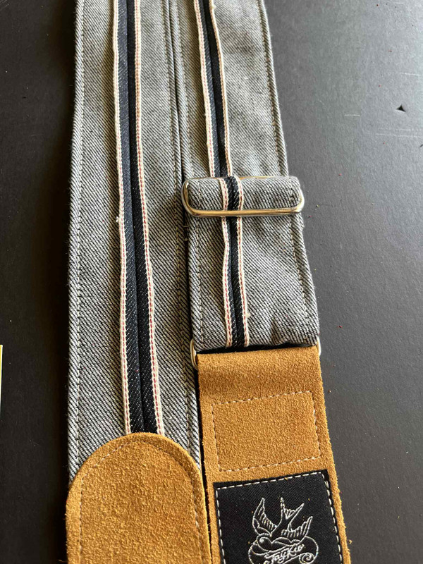 Selvedge Dark Blue Denim  Toast Suede VERY LIMITED RUN 