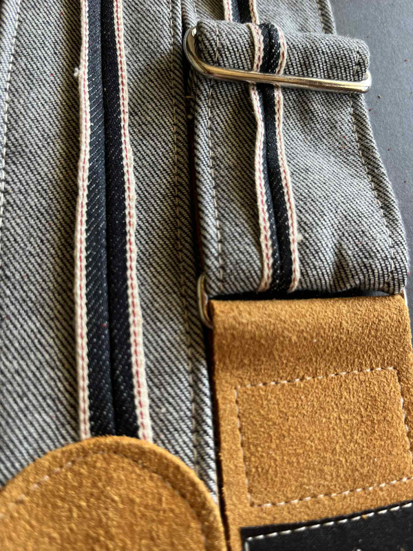 Selvedge Dark Blue Denim  Toast Suede VERY LIMITED RUN 