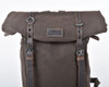 Troop Heritage Canvas Leather Brown Laptop Backpack