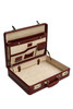 S Babila Executive Leather Attache Briefcase