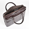 Cotehele Prestige Brown Leather Briefcase