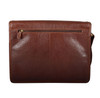 Katana Brown Leather Two Section Messenger Bag