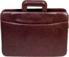 Faux-Leather Tassia Document Laptop Briefcase