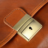 Delamore Soft Tan Leather Briefcase