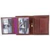 Prime Hide Prato RFID Blocking Leather Multi Section Wallet