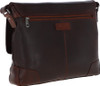 Austen & Co Tan Brown Leather Messenger Bag