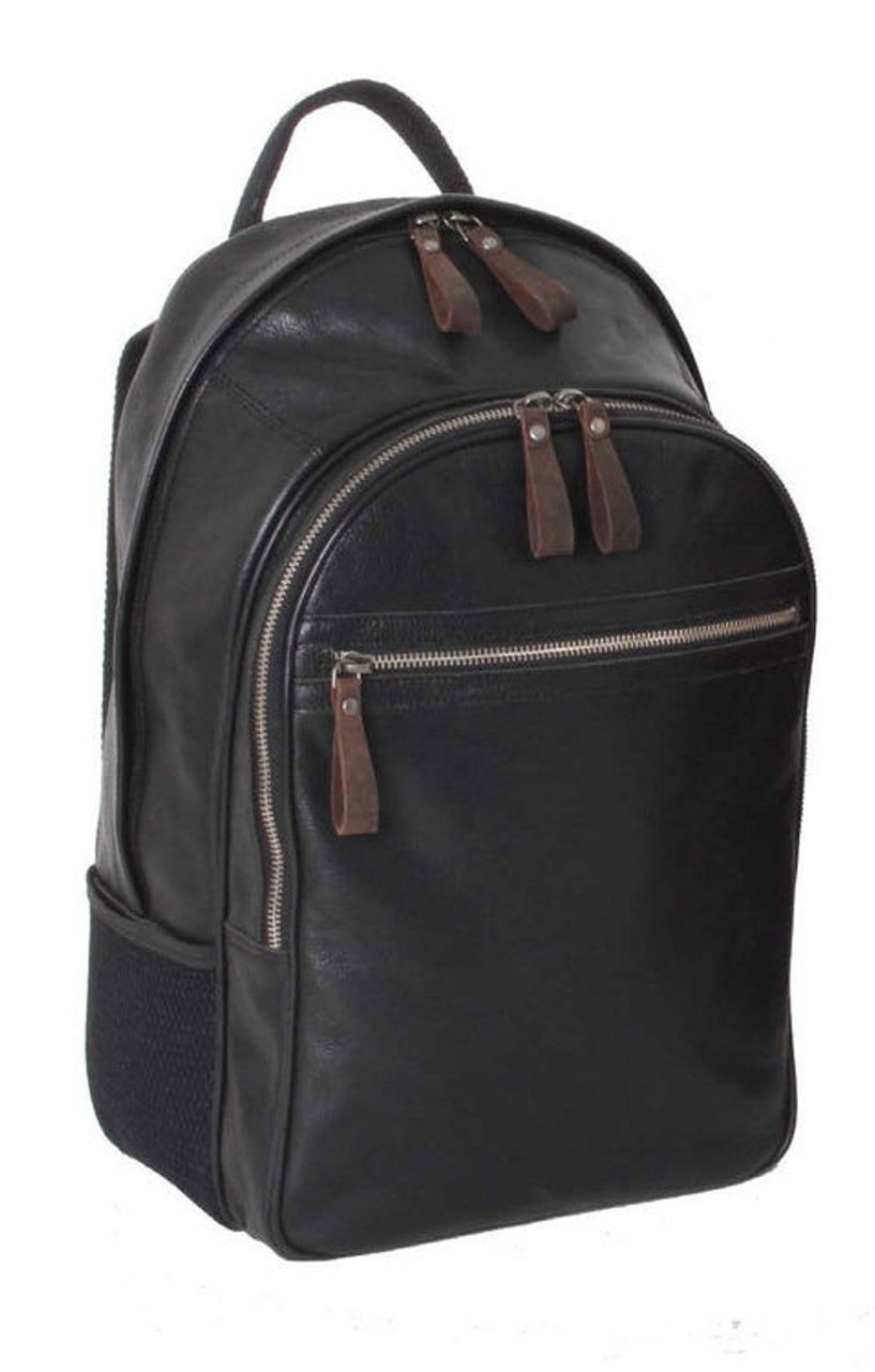 Ashwood Leather Unisex Laptop Business Rucksack - Brown