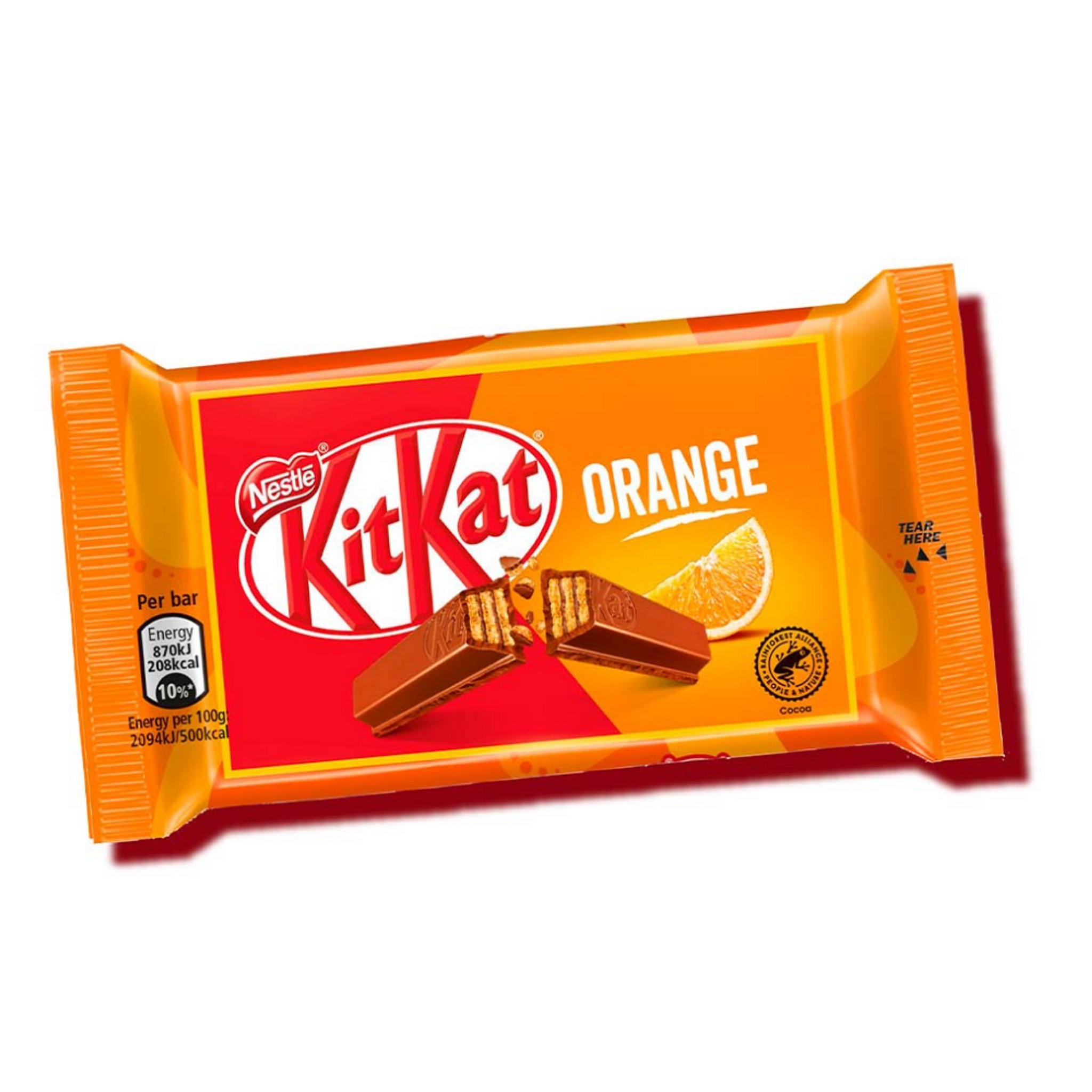 Kit Kat 4 Finger Orange 1x24