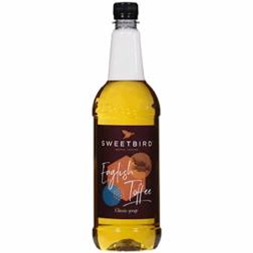 Sweetbird English Toffee Syrup 1x1l