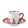 Coffee Saucer, 5 inch | Raynaud Menton Cristobal - Coral