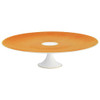 Orange Petit Four Stand Large, 10 3/5 inch | Raynaud Uni Tresor