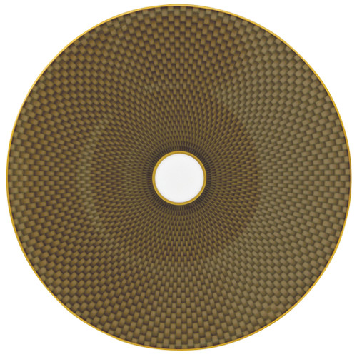 Brown Dessert Plate, 8 2/3 inch | Raynaud Uni Tresor