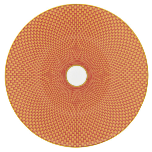 Orange Dessert Plate, 8 2/3 inch | Raynaud Uni Tresor