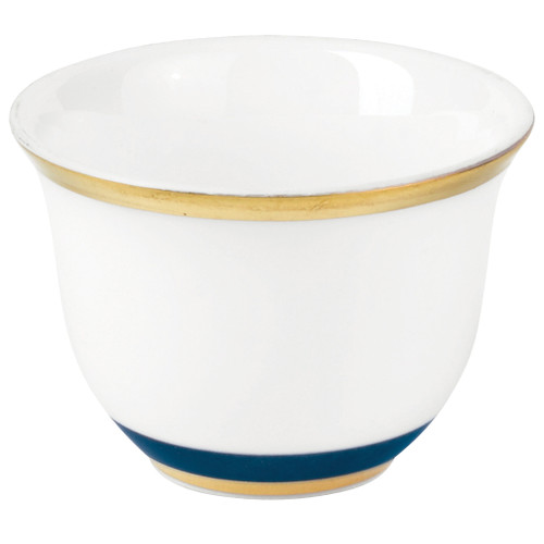 Sake cup, 2 2/7 inch, 1 2/3 ounce | Raynaud Menton Cristobal - Marine