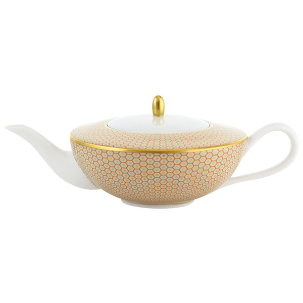 Orange Tea / Coffee Pot, 33 2/5 ounce | Raynaud Uni Tresor
