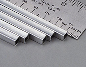 K&S 3015 Aluminium 1/4” Square tube K&S 3015 Aluminium 1/4” Square tube