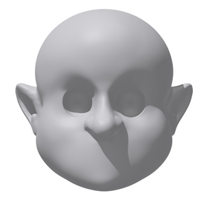 Character Head Square Jaw Character Head Square Jaw