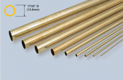 K&S - Brass Tube 17/32'' KS 140 