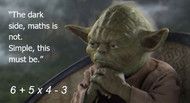 Monday Mystery: Maths Jedi use BIDMAS