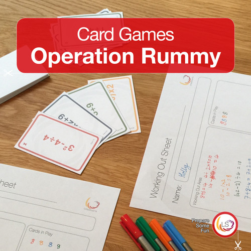 Order of Operations Card Game Cover