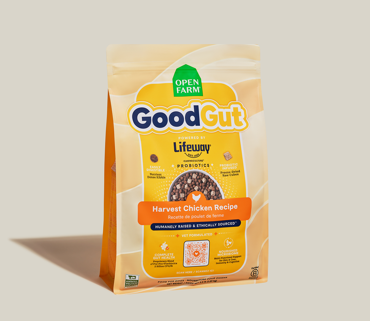 GoodGut Harvest Chicken Dog Kibble image 2