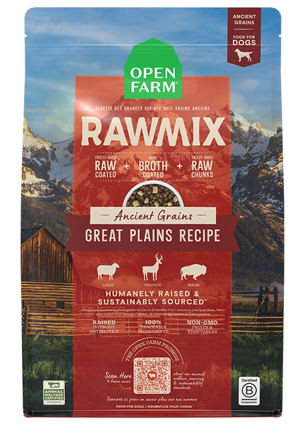 RawMix Great Plains Ancient Grains Dog Kibble