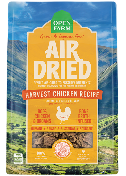Harvest Chicken Air Dried Recipe for Dogs