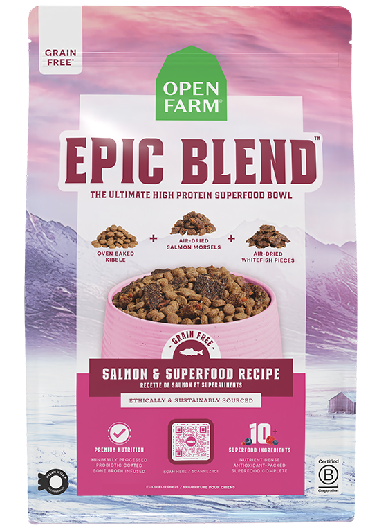 Epic Blend Salmon & Superfood Grain-Free Dog Kibble