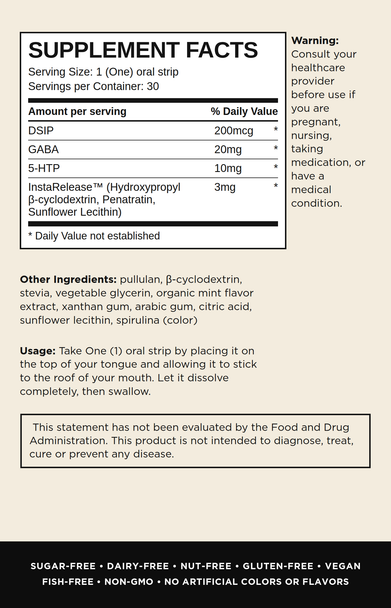SLEEP - DSIP + GABA +  5-HTP