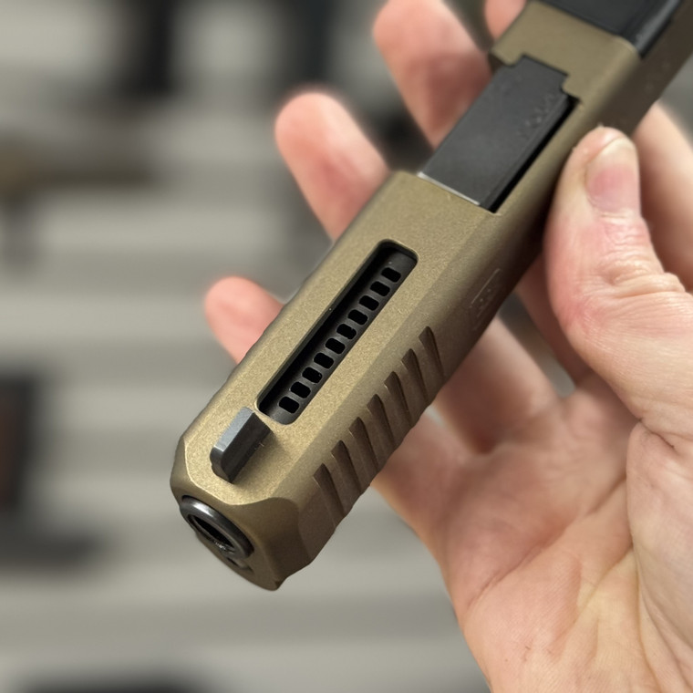 Glock with In-Line 10 ports