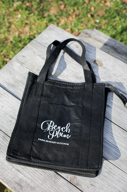 Beach Plum Farm Black Thermal Bag
